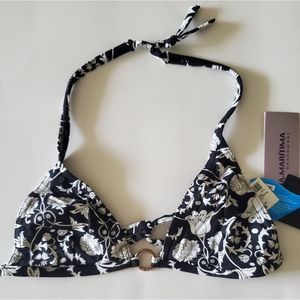 😍New with tags Cia Maritima Beachwear top size L